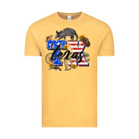 Vintage Mustard texas tx Vintage Tee - Zillion Design Studio
