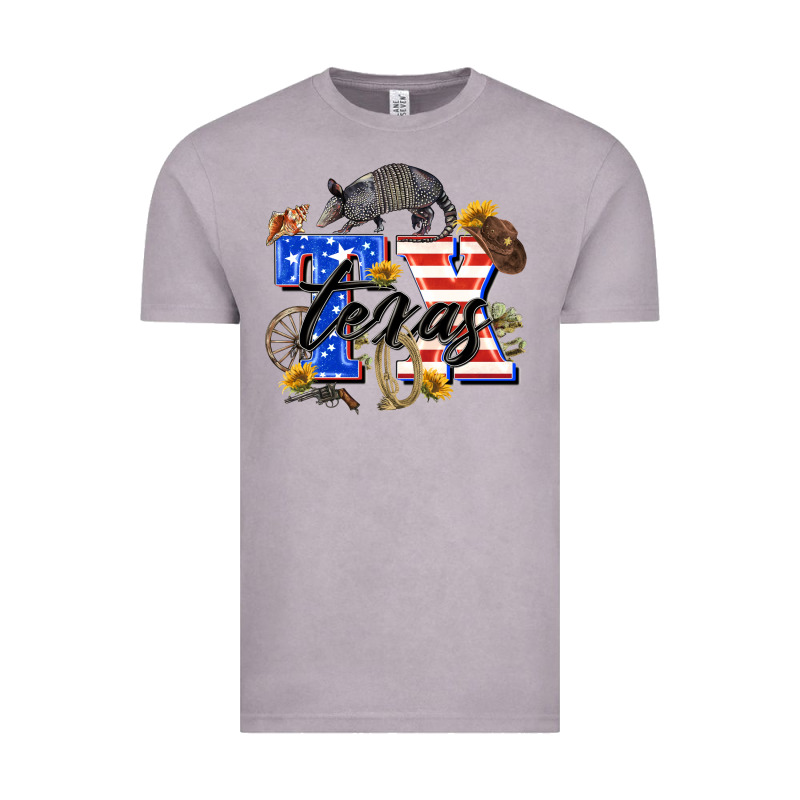 Texas Tx Vintage Tee by Zillion Design Studio | Teevron
