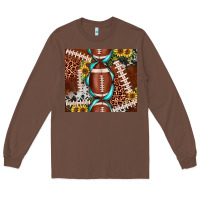 Chestnut football leopard gemstone sunflower tumbler3 Long Sleeve Tee - JahusDesignShop