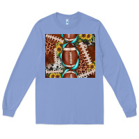 Colony Blue football leopard gemstone sunflower tumbler3 Long Sleeve Tee - JahusDesignShop