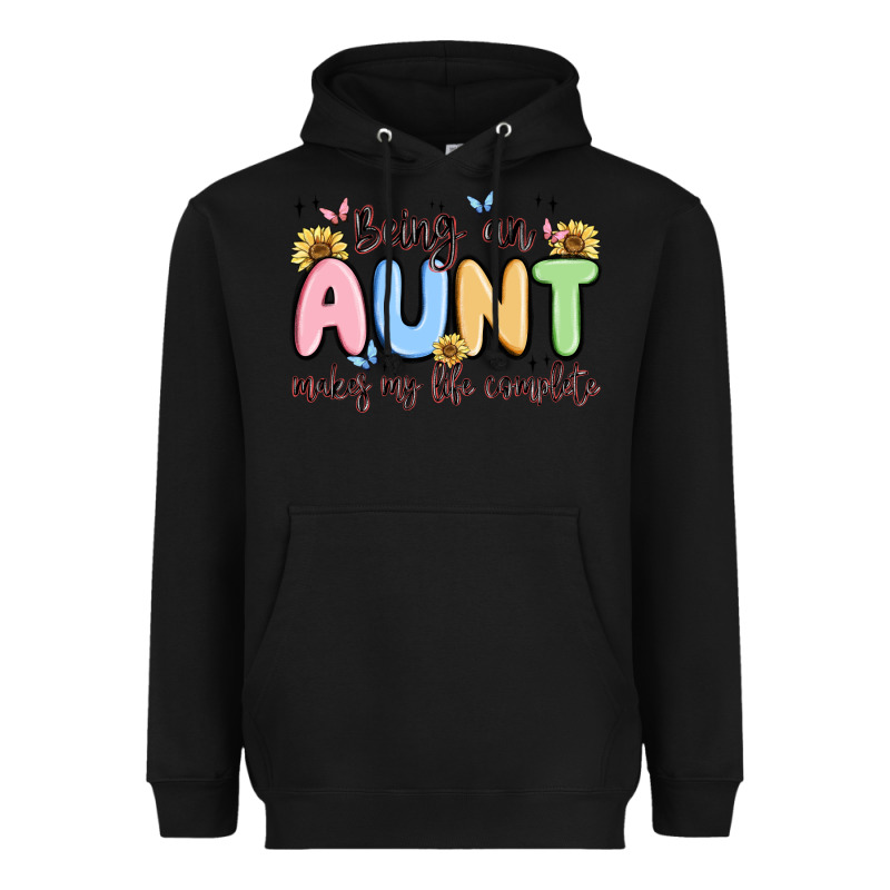 Being An Aunt Makes My Life Complete Heavyweight Hoodie by MaliasSmallBusiness | Teevron