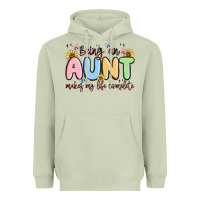 Matcha being an aunt makes my life complete Heavyweight Hoodie - MaliasSmallBusiness