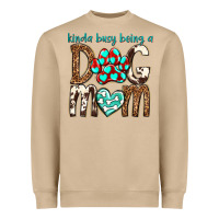 Mushroom kinda busy being a dog mom Heavyweight Sweatshirt - texasbilliewilder