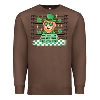 Chestnut may the luck of the irish be with you Premium Sweatshirt - MaliasSmallBusiness