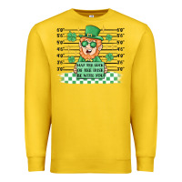 Lemon may the luck of the irish be with you Premium Sweatshirt - MaliasSmallBusiness