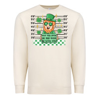 Sandshell may the luck of the irish be with you Premium Sweatshirt - MaliasSmallBusiness
