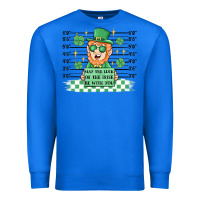 True Royal may the luck of the irish be with you Premium Sweatshirt - MaliasSmallBusiness
