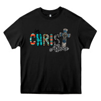 Black in christ alone Heavy Core Tee - RacoonDesign