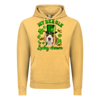St.patrick's Day My Beagle Is My Lucky Charm Vintage Hoodie | Teevron