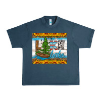 Midnight Navy lake babe tumbler Urban Heavy Tee - HRA Design Shop