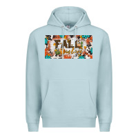 Blue Mist fall in love license plate Premium Hoodie - BundleAndBundleShop