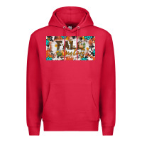 Cardinal fall in love license plate Premium Hoodie - BundleAndBundleShop