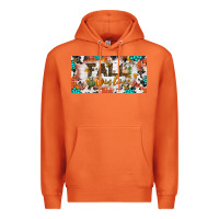 Carrot fall in love license plate Premium Hoodie - BundleAndBundleShop