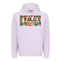 Lilac fall in love license plate Premium Hoodie - BundleAndBundleShop