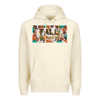 Sandshell fall in love license plate Premium Hoodie - BundleAndBundleShop