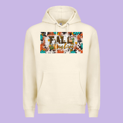 Fall In Love License Plate Premium Hoodie Designed By Bundleandbundleshop