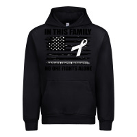 Black No One Fights Alone Pancreatic Cancer Awareness Urban Hoodie - Bettercallsaul