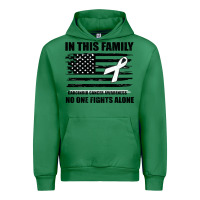 Emerald No One Fights Alone Pancreatic Cancer Awareness Urban Hoodie - Bettercallsaul