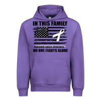 Tulip No One Fights Alone Pancreatic Cancer Awareness Urban Hoodie - Bettercallsaul