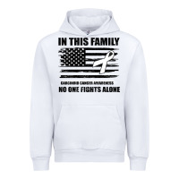White No One Fights Alone Pancreatic Cancer Awareness Urban Hoodie - Bettercallsaul
