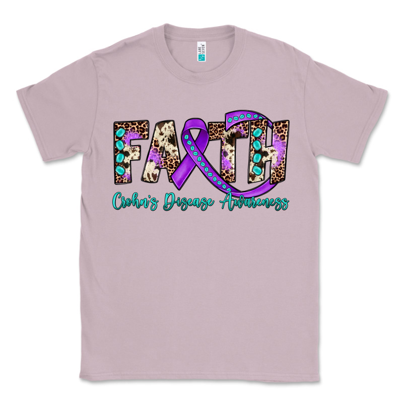 Faith Crohn's Disease Awareness Classic Tee by JahusDesignShop | Teevron