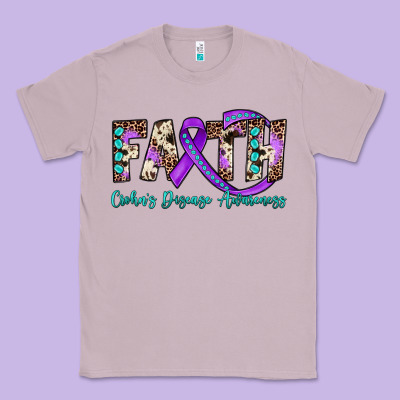 Faith Crohn's Disease Awareness Classic Tee Designed By Jahusdesignshop