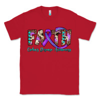 Red faith crohn's disease awareness Classic Tee - JahusDesignShop