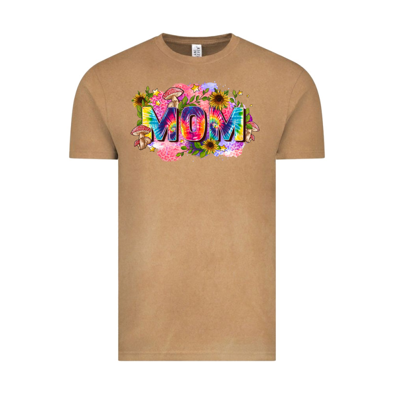 Tie Dye Mom Vintage Tee by Zillion Design Studio | Teevron
