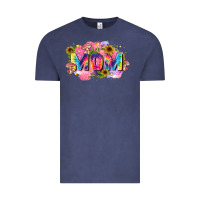 Vintage Denim tie dye mom Vintage Tee - Zillion Design Studio