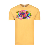 Vintage Mustard tie dye mom Vintage Tee - Zillion Design Studio