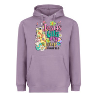 Lavender easter jesus fills my cup Heavyweight Hoodie - MaliasSmallBusiness