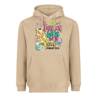 Mushroom easter jesus fills my cup Heavyweight Hoodie - MaliasSmallBusiness