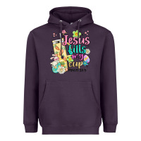 Plum easter jesus fills my cup Heavyweight Hoodie - MaliasSmallBusiness