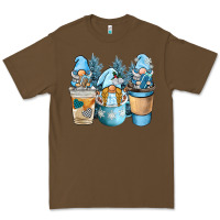 Cacao winter coffee gnome Premium Tee - BarkalooDesign