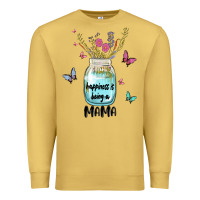 Antique Gold mama preview costom name Premium Sweatshirt - MaliasSmallBusiness