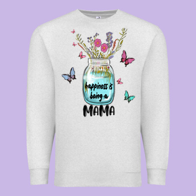 Mama Preview Costom Name Premium Sweatshirt Designed By Maliassmallbusiness