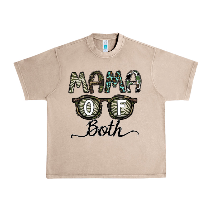 Mama Of Both Urban Heavy Tee by CowhideDigitalArt | Teevron