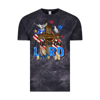 Cloud Black trust in the lord Vintage Tee - Zillion Design Studio