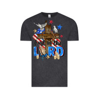 Vintage Black trust in the lord Vintage Tee - Zillion Design Studio
