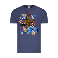 Vintage Denim trust in the lord Vintage Tee - Zillion Design Studio