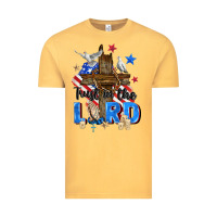 Vintage Mustard trust in the lord Vintage Tee - Zillion Design Studio
