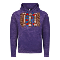 Cloud Purple football brushstroke Vintage Hoodie - Zillion Design Studio