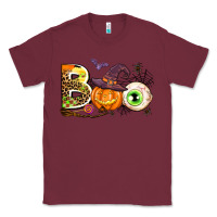 Burgundy boo Classic Tee - AdoDesignShop