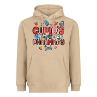 Mushroom cupid's favorite pharmacy tech Heavyweight Hoodie - MaliasSmallBusiness