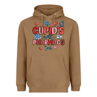Toasted Coconut cupid's favorite pharmacy tech Heavyweight Hoodie - MaliasSmallBusiness