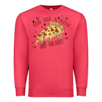 Cardinal you got a pizza my heart Premium Sweatshirt - MaliasSmallBusiness