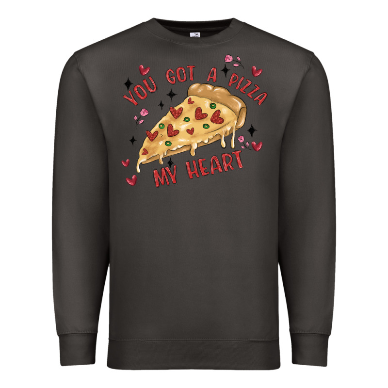 You Got A Pizza My Heart Premium Sweatshirt by MaliasSmallBusiness | Teevron