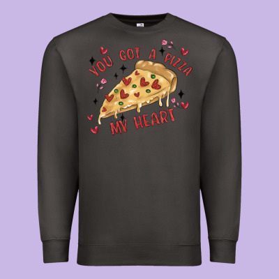 You Got A Pizza My Heart Premium Sweatshirt Designed By Maliassmallbusiness