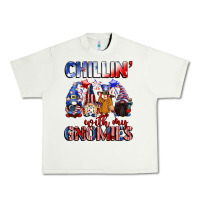 Pistachio Chillin' with my gnomies 4th of July Urban Heavy Tee - CowGirlArtShop