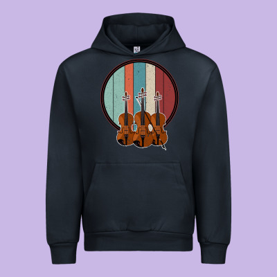 Violin Vintage Urban Hoodie Designed By Bettercallsaul